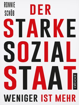 cover image of Der starke Sozialstaat